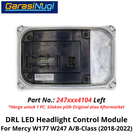 DRL LED Driver Mercy W177 W247 Headlight Control Module Ballast Lampu A200 B200