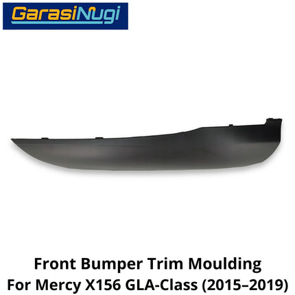 Front Bumper Mercy X156 Trim Moulding Penutup Bemper Depan Mercedes GLA 15-19