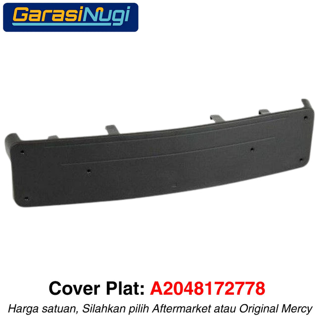 License Plate Holder Mercy W204 Facelift Dudukan Plat Nomor Depan Mercedes C250 C300