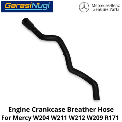Engine Crankcase Mercy W204 W211 W209 R171 Breather Hose Selang Ventilasi Bak Mesin Mercedes C200 E200 SLK M271