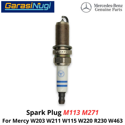 Spark Plug Mercy W203 W211 W220 R230 Busi Mesin Original 0041594503 Mercedes C200 E200 S300 SL