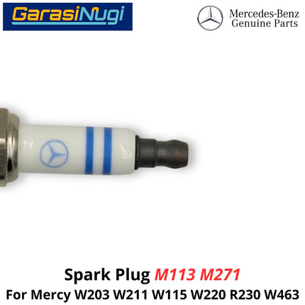 Spark Plug Mercy W203 W211 W220 R230 Busi Mesin Original 0041594503 Mercedes C200 E200 S300 SL