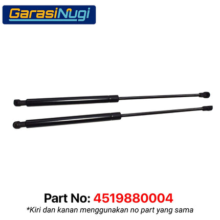 Strut Smart ForTwo W451 Shock Trunk Rear Kap Bagasi Belakang 4519880004 Coupe Cabrio