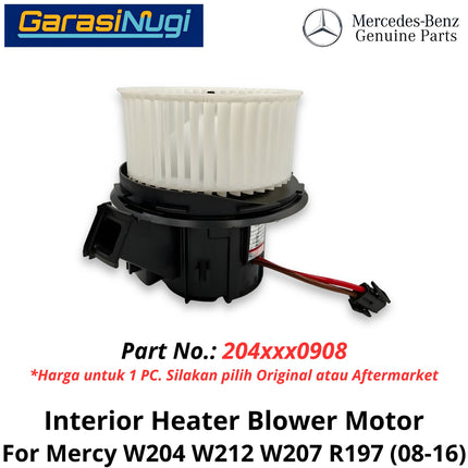 Heater Blower Mercy W204 W212 W207 R197 Motor Resistor Pemanas Interior C200 E200 CLK