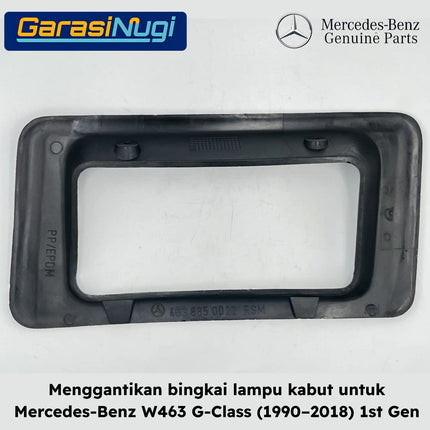 Fog Trim For Mercy W463 Bingkai Lampu Kabut Original G500 1st Gen
