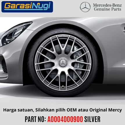 Wheel Hub Cap For All Mercedes Emblem Dop Velg Bintang 75mm Original