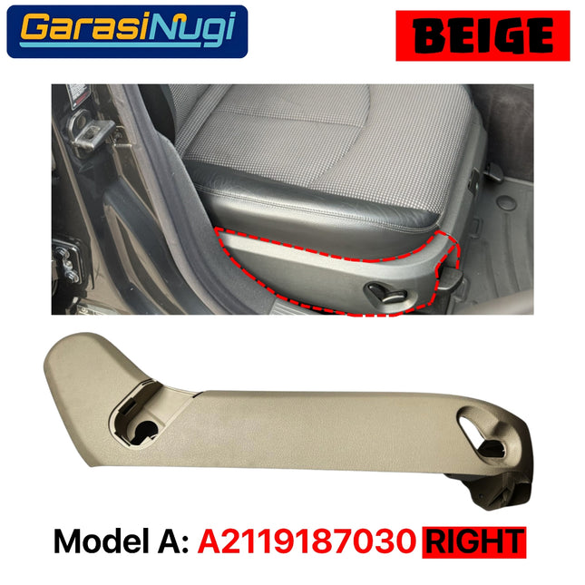 Cover Front Seat Mercy W211 Trim Penutup Kursi Depan Driver E240 E280