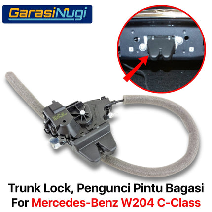 Trunk Lock Actuator W204 W212 R172 Pengunci Pintu Bagasi C200 E200
