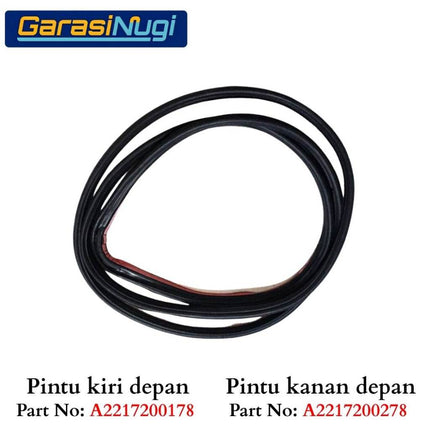 Door Seal For Mercy W221 Karet Pintu Edge Protection Weatherstrip S300 S350