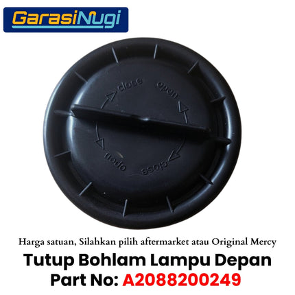 Tutup Bohlam Lampu Depan Mercy W210 W201 W211Headlight Bulb Cap Cover E240