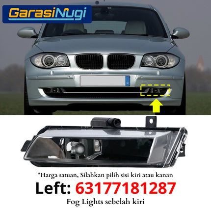 Fog Lights For BMW E81 E87 Lower Lampu Kabut Depan 120