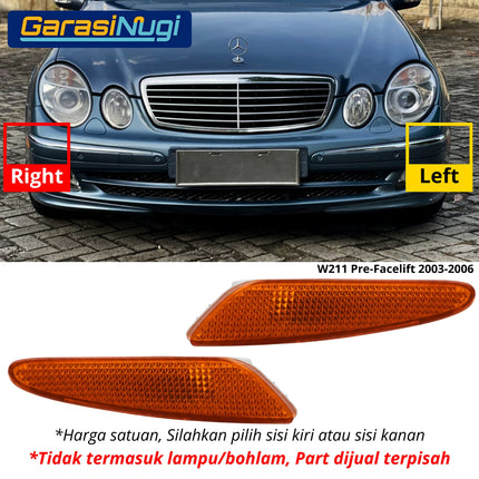 Mercedes W211 Side Marker Lights Lampu Sein Samping Turn Signal E240 E280