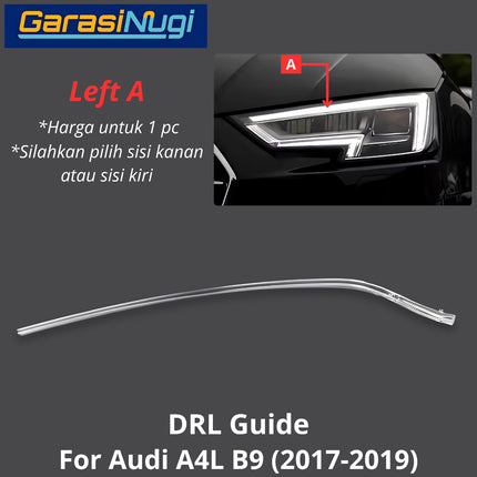 DRL Guide AUDI A4L B9 LED Eyebrow Light Lampu Sein Alis 2017-2019