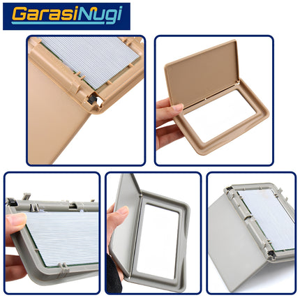 Sun Visor Mercy W202 W210 W211 Cermin Mirror Sunvisor Cover Kaca Pelindung Matahari Mercedes C200 E230 E240