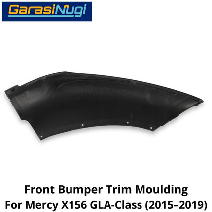 Front Bumper Mercy X156 Trim Moulding Penutup Bemper Depan Mercedes GLA 15-19