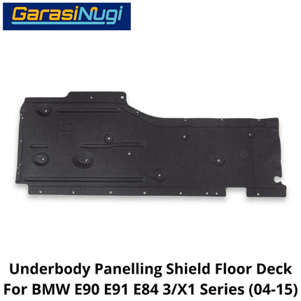 Underfloor Panelling For BMW E90 E91 E84 Shield Floor Deck Cover Pelindung Bawah Bodi 320 X1