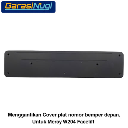 License Plate Holder Mercy W204 Facelift Dudukan Plat Nomor Depan Mercedes C250 C300