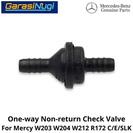 Crankcase Breather Mercy W203 W212 R172 One-Way Check Valve Hose Selang Katup Rem Satu Arah C200 E200 SLK