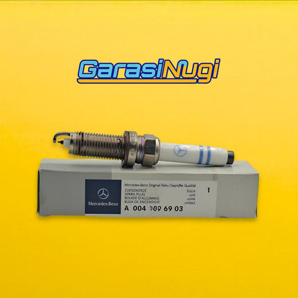 Spark Plug Mercy W205 W212 W222 W166 X166 Busi Mesin Original 0041596903 Mercedes C200 S450 ML GLE
