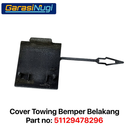 Lubang Towing Bumper Tow Derek Cover BMW G07 X7 2017-2025 Depan Belakang