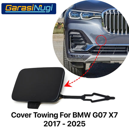 Lubang Towing Bumper Tow Derek Cover BMW G07 X7 2017-2025 Depan Belakang