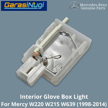 Glove Box Mercy W220 W215 W639 Interior Lamp Lampu Laci Dashboard Mercedes S500 CL Viano