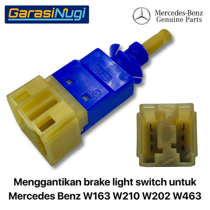 Brake Light Mercy Switch Saklar W163 W210 W202 W463  Lampu Rem Mercedes A0015459509