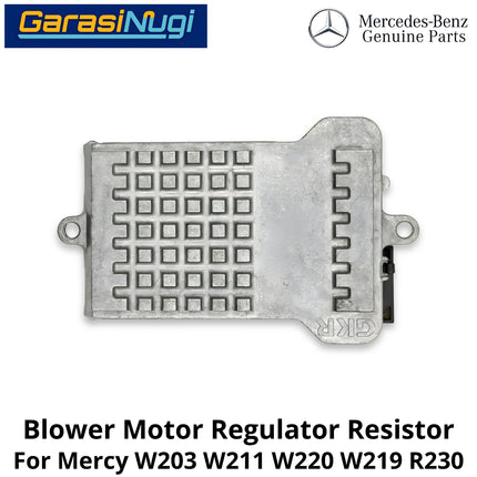 Heater Blower Mercy W203 W211 W219 R230 Motor Resistorp Pengatur Aliran Kipas Udara C200 E200 SL