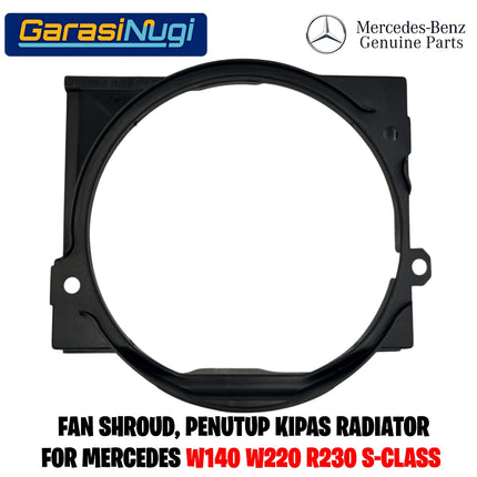 Fan Shroud For Mercy W140 W220 Penutup Frame Kipas Radiator Bracket Original S230 S500