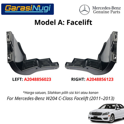 Wheel Arch Cover For Mercy W204 Penutup Lengkungan Roda Bemper Depan C200 C250