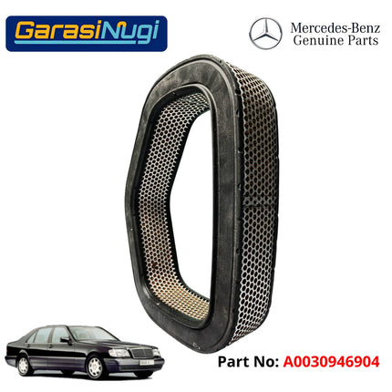 Air Filter Mercy W140 Saringan Udara Mesin M104 6 Cylinder Engine Original S320