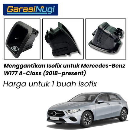 ISOFIX Cover Mercedes W177 W167 W118 Tutup Kursi Anak Seat A200 GLE CLA