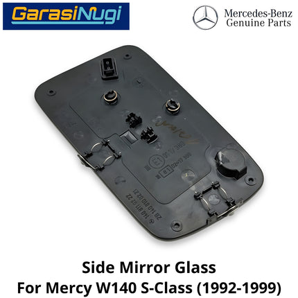 Mirror Glass Mercy W140 Cermin Kaca Spion Depan 1408100221 Original Mercedes S280 S320