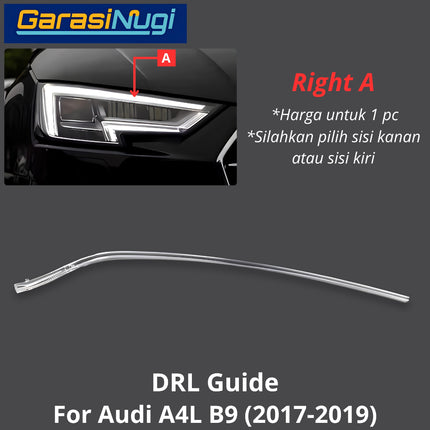 DRL Guide AUDI A4L B9 LED Eyebrow Light Lampu Sein Alis 2017-2019