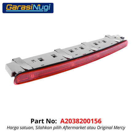 Stop Lamp Pintu Bagasi Mercy W203 High Mounted Third Brake Light For C200 C250