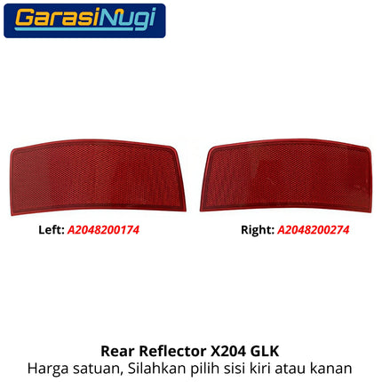 Reflector For Mercy X204 Mata Kucing Trim Rear Belakang GLK