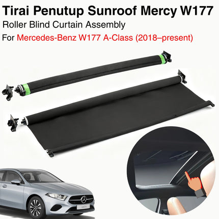 Roller Blind For Mercy W177 Sunroof Curtain Assembly Tirai Penutup 2018 - Present