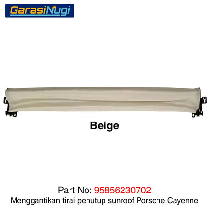 Roller Blind For Porsche Cayenne Sunroof Curtain Assembly Tirai Penutup 2013 - 2017