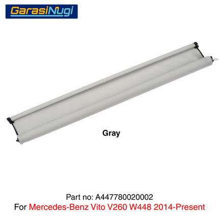 Roller Blind For Mercy VITO V260 W448 Sunroof Curtain Assembly Tirai Penutup 2014 - Present