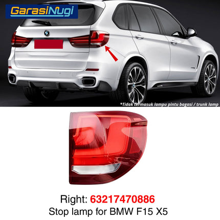Stop lamp BMW F15 Lampu Rem Belakang Rear Brake Light X5