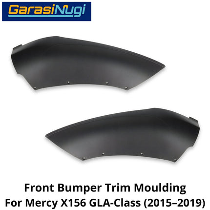 Front Bumper Mercy X156 Trim Moulding Penutup Bemper Depan Mercedes GLA 15-19