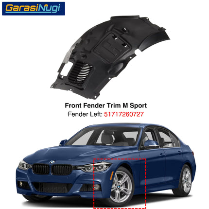 Front Fender BMW F30 Penutup Spakbor Roda Depan Wheel Arch 328 330