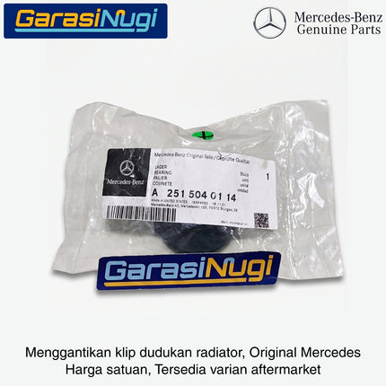 Klip Dudukan Radiator Mercy W251 W164 W166 Condenser Mounting Bushing R350 GLE GLS