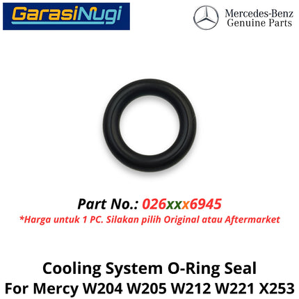O-Ring Radiator Mercy W204 W212 W221 X253 Coolant Seal Rubber Pipe Gasket C200 E200 GLC
