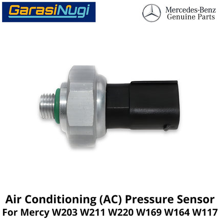 Air Conditioning Mercy W203 W211 W220 W169 Pressure Sensor Detektor Tekanan AC Mercedes A150 C200 E200