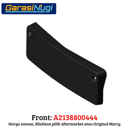 License Plate Holder Mercy W213 Dudukan Plat Nomor Depan Belakang Mercedes E200 E350