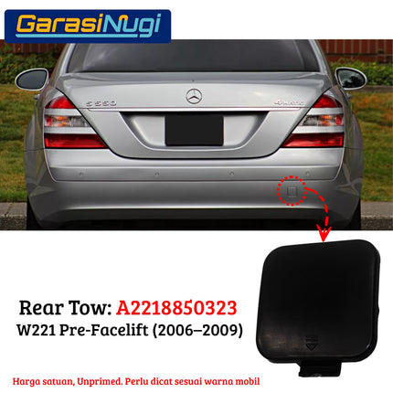 Lubang Towing For Mercy W221 Bumper Tow Derek Mercedes S300 S350 2006 - 2013