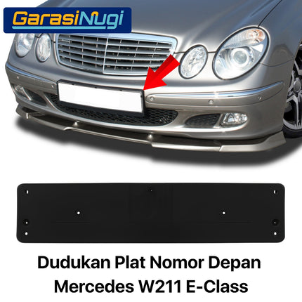 License Plate Holder Mercy W211 Dudukan Plat Nomor Depan Mercedes E240 E280
