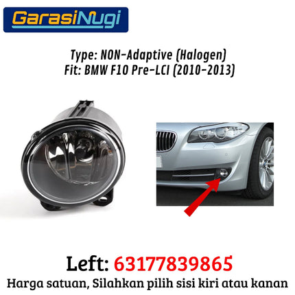 LED Fog Lights For BMW F10 F07 Lower Lampu Kabut Depan 520 523