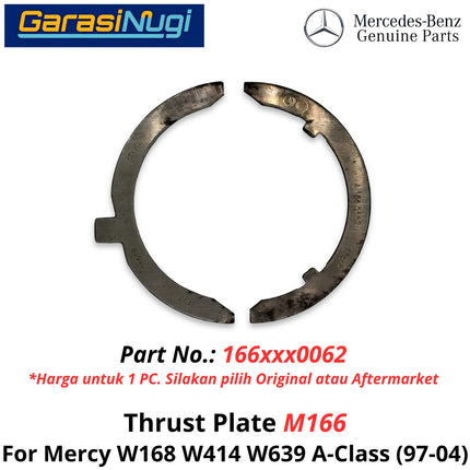 Thrust Plate Mercy W168 W414 W639 Gasket Pelat Dorong Mercedes A150 Vaneo Viano M166